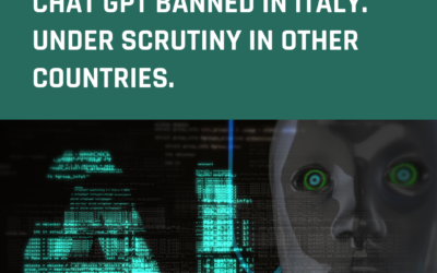 ChatGPT banned in Italy… what’s to come next?